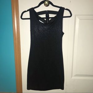 Black Fitted Mini Dress
